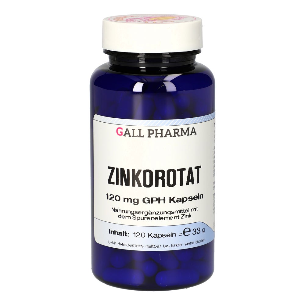 Zinkorotat 120 mg GPH Kapseln 120 St
