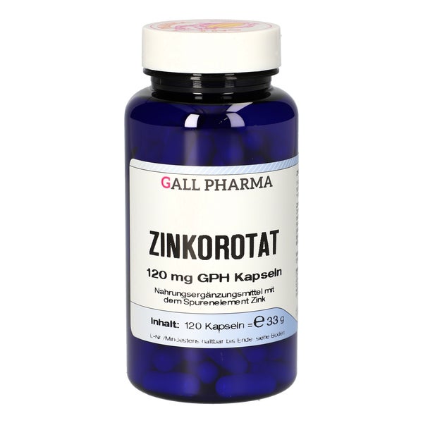 Zinkorotat 120 mg GPH Kapseln 120 St