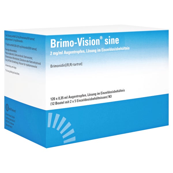 BRIMO-Vision sine 2 mg/ml AT Lsg.Einzeldosisbeh. 120 St