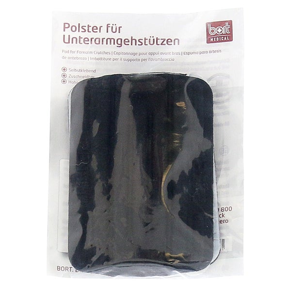 BORT Polster F.unterarmgehstützen schwar 1 St