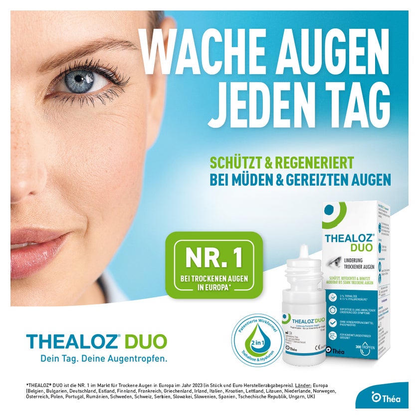 Thealoz Duo Augentropfen 3X10 ml