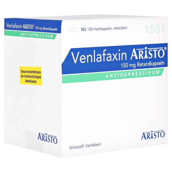 Venlafaxin Aristo 150 mg Retardkapseln 100 St
