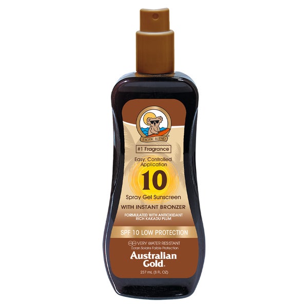 Australien Gold SPF 10 spray gel bronzer 237 ml