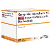 OMEPRAZOL-ratiopharm NT 40 mg magensaftr.Hartkaps. 100 St