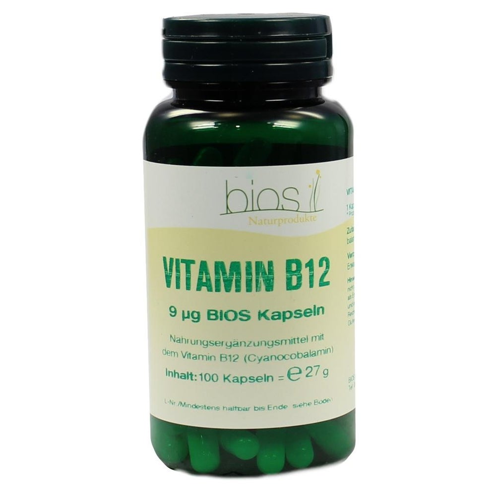 Vitamin B12 9 µg Bios Kapseln 100 St