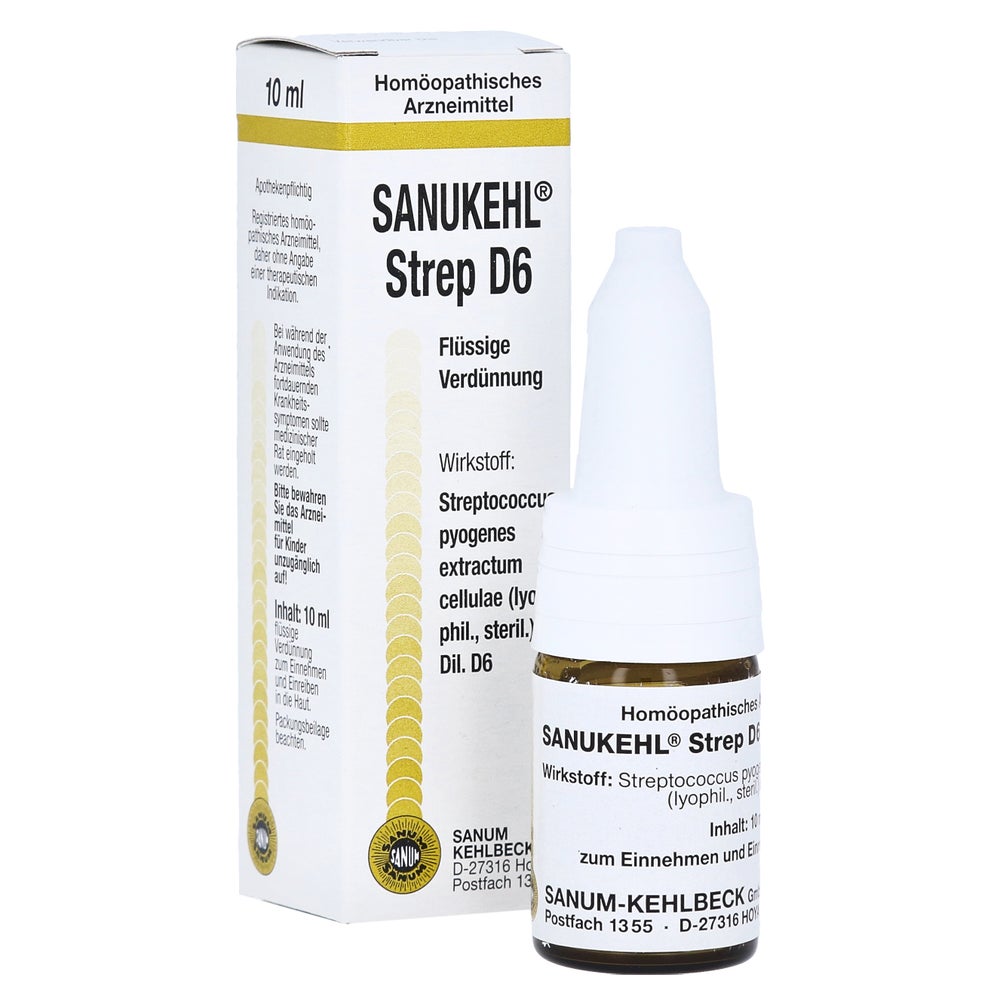 Sanukehl Strep D 6 Tropfen 10 ml