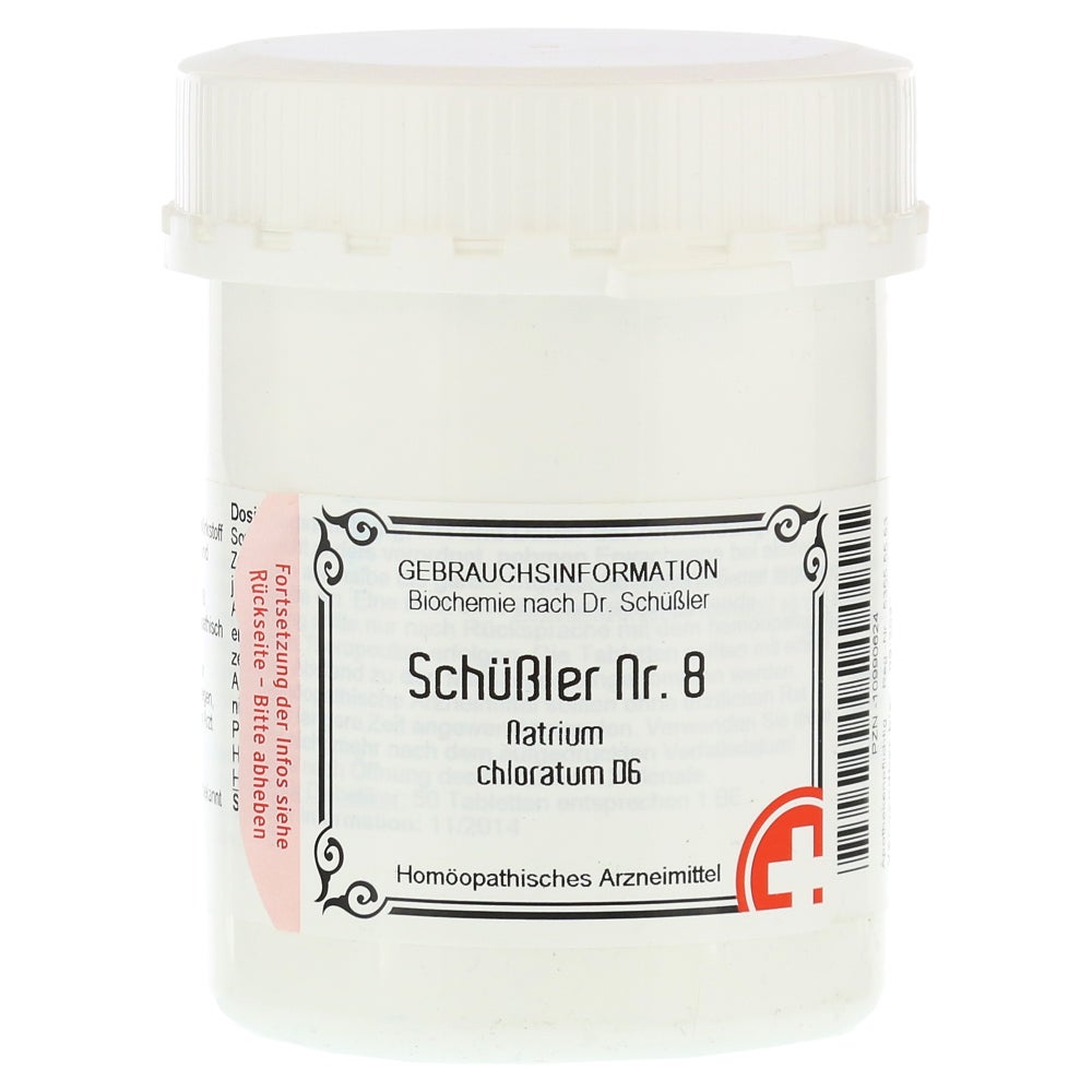 Schüssler NR.8 Natrium chloratum D 6 Tab 1000 St