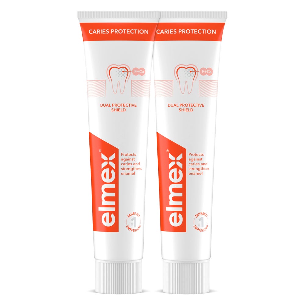 elmex Kariesschutz Zahnpasta 2X75 ml