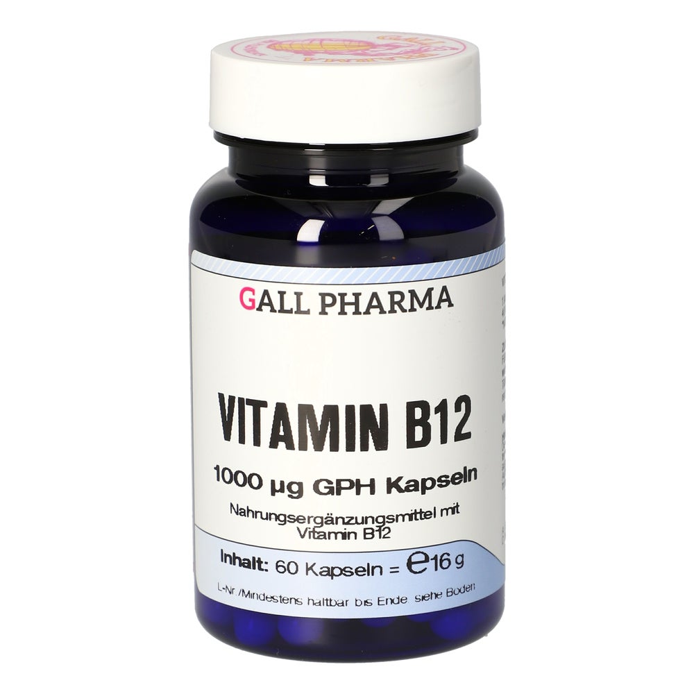 Vitamin B12 1000 µg GPH Kapseln 60 St