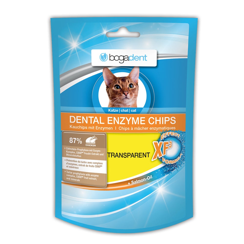 Bogadent Dental Enzyme Chips f.Katzen 50 g