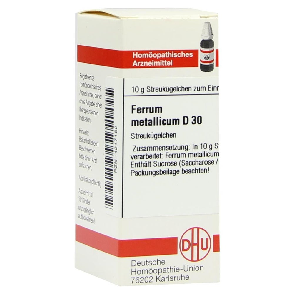 Ferrum Metallicum D 30 Globuli 10 g