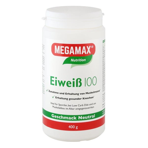 MEGAMAX® Eiweiß 100 Neutral 400 g