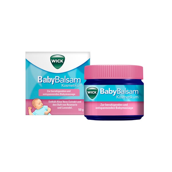 WICK BabyBalsam zur beruhigenden Babymassage 50 g