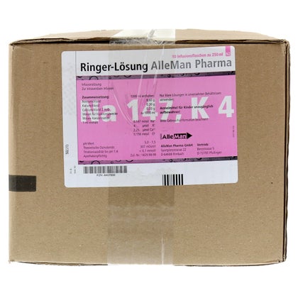 Ringer Lösung Deltamedica Plastik 10X250 ml, 10X250 ml online 