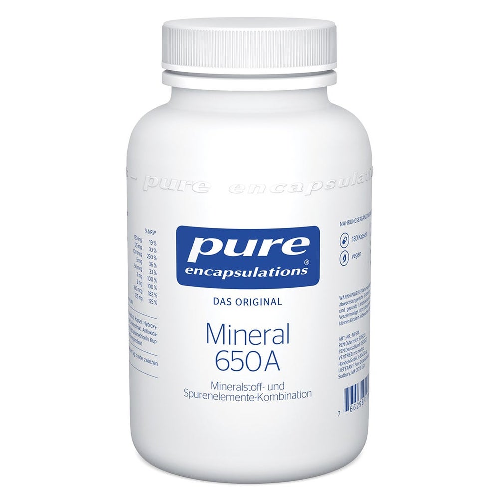 pure encapsulations® Mineral 650A 180 St