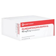 OLMESARTAN/Amlodipin AL 40 mg/5 mg Filmtabletten 98 St