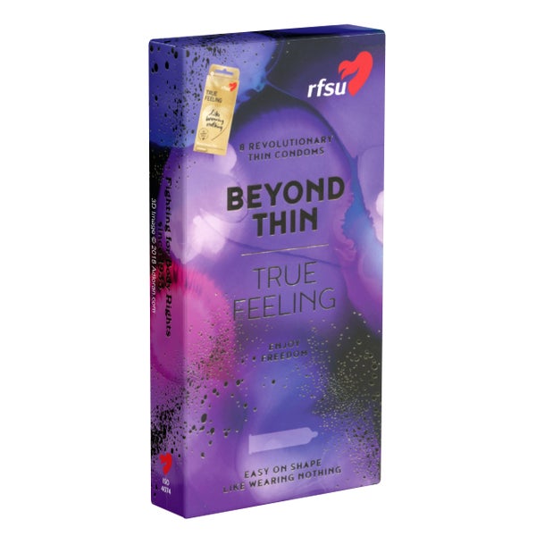 «Beyond Thin» (True Feeling) ultradünne Kondome (8 Kondome) 8 St