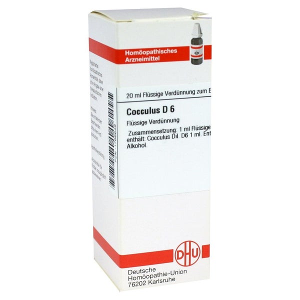 Cocculus D 6 Dilution 20 ml