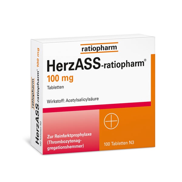 HerzASS-ratiopharm® 100 mg 100 St
