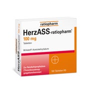 Produktabbildung: HerzASS-ratiopharm® 100 mg 100 St