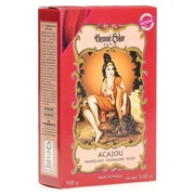 Henna Color  Naturhaarfärbemittel Hennè Pulver Pflanzen Haar Farbe Öko NEU Mahagoni (acajou) 100 g