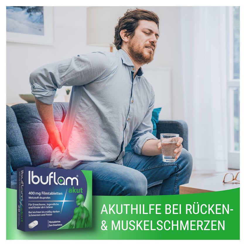 IBUFLAM akut 400 mg 50 St