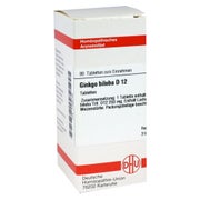 Produktabbildung: Ginkgo Biloba D 6 Tabletten 80 St