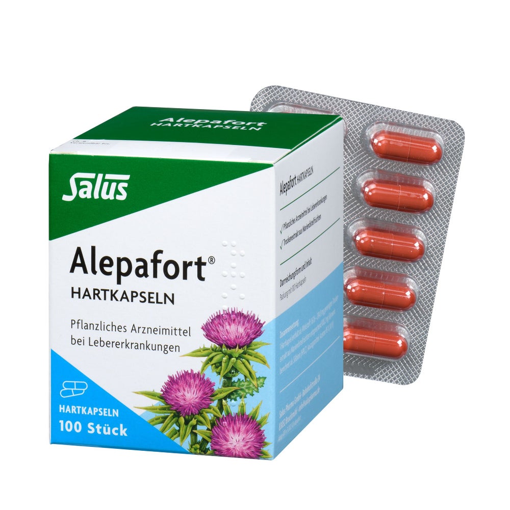 Alepafort Mariendistel Hartkapseln 100 St