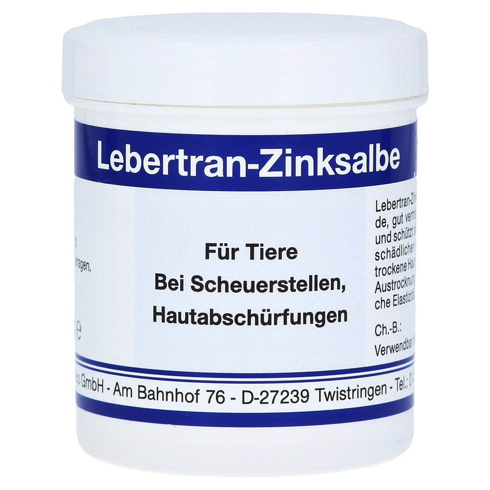 Lebertran Zinksalbe vet. 100 g