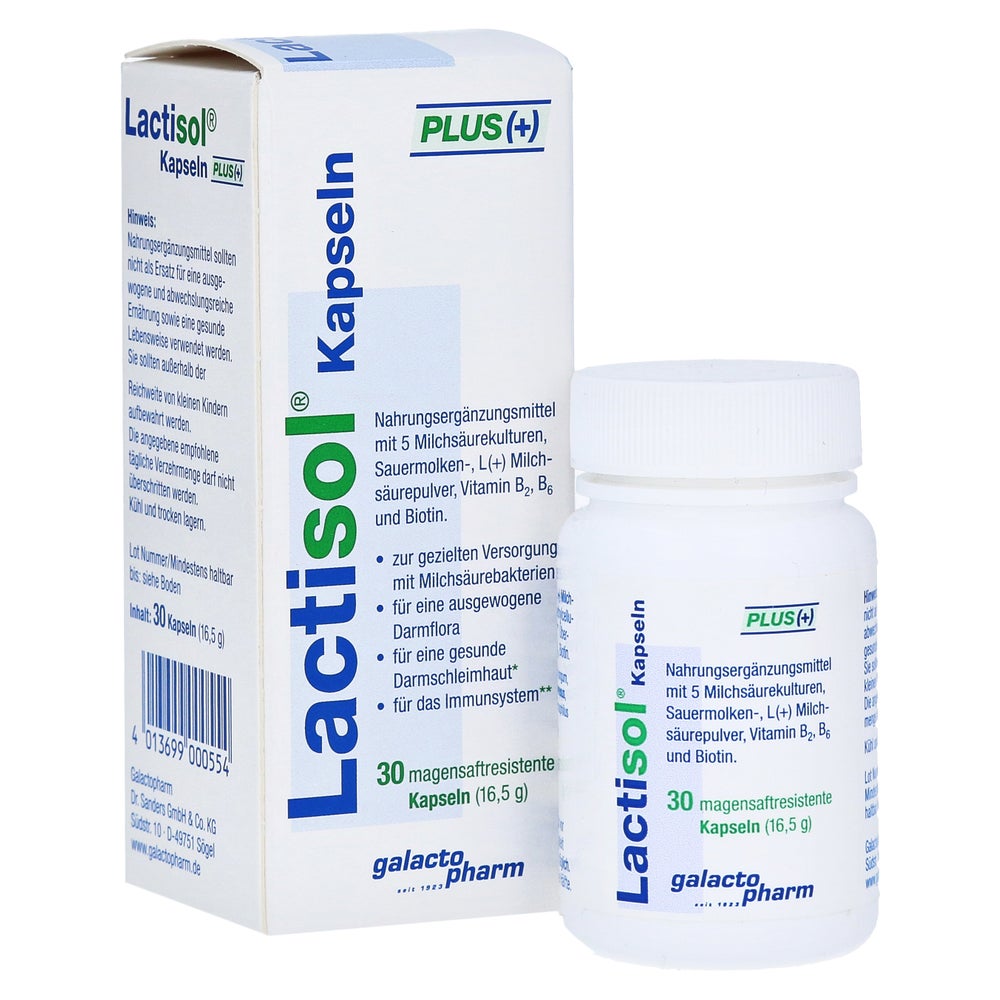 Lactisol Kapseln Plus 30 St