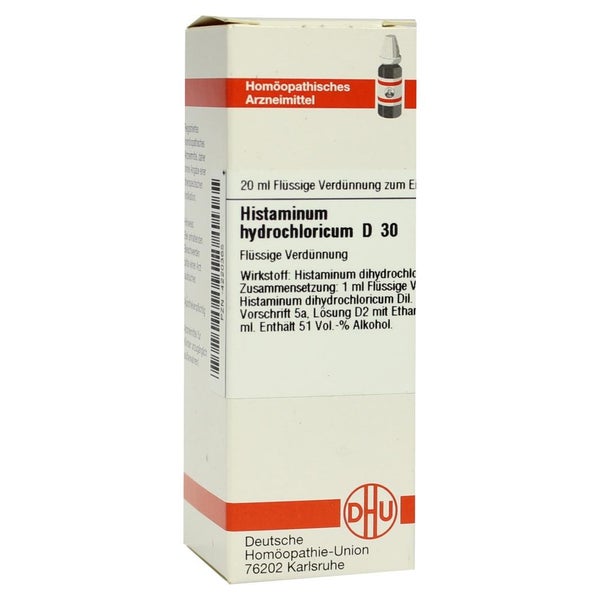Histaminum Hydrochloricum D 30 Dilution 20 ml