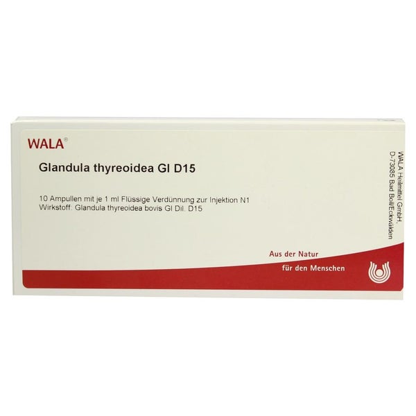 Glandula Thyreoidea GL D 15 Ampullen 10X1 ml