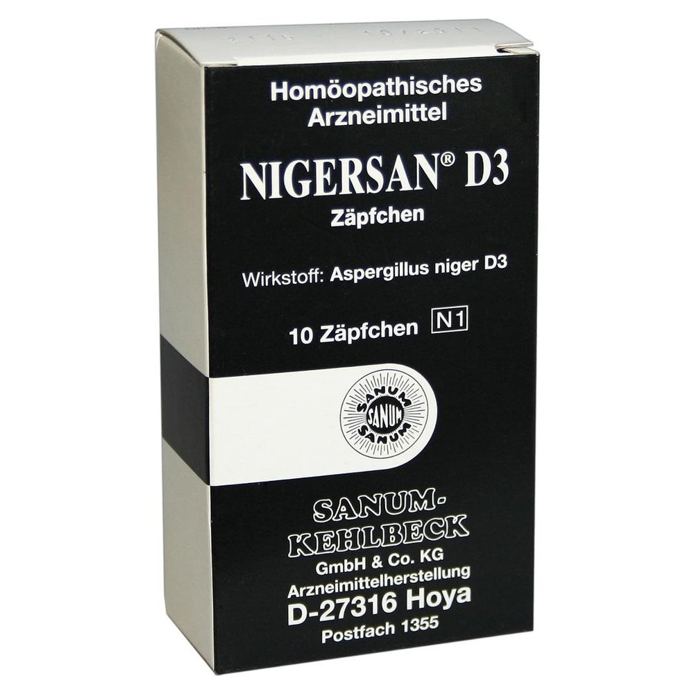 Nigersan D 3 Zäpfchen 10 St