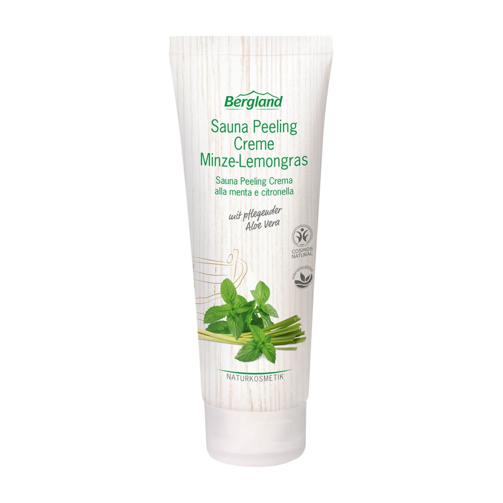 Sauna Peeling Creme Minze-Lemongras 100 ml