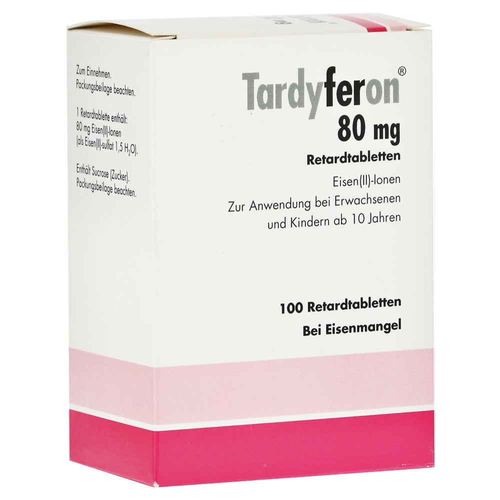 Tardyferon 80 mg Retardtabletten, 100 Stück