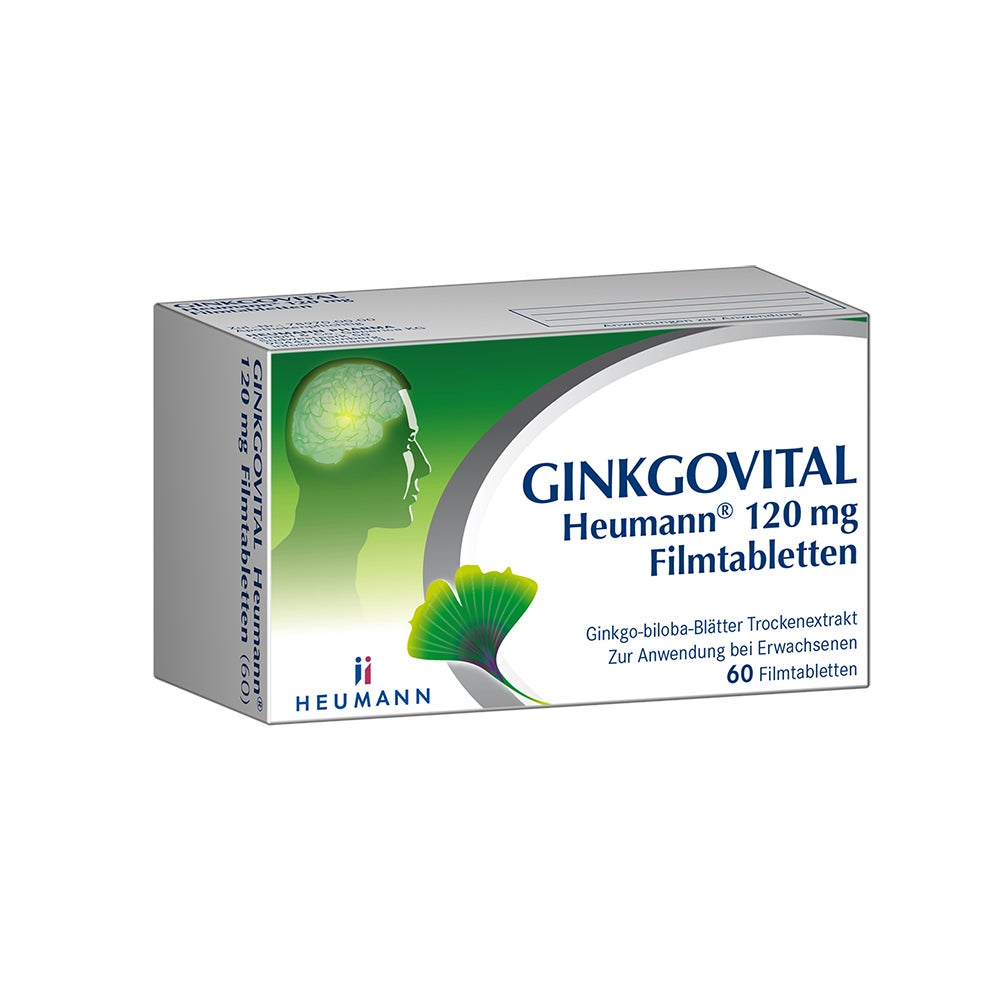 Heumann GINKGOVITAL 120 mg Filmtabletten 60 St