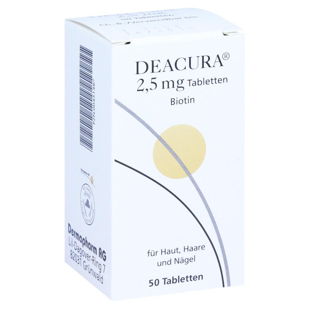 Deacura 2,5 mg Tabletten 50 St