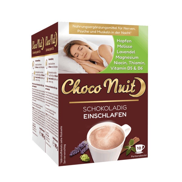 Choco NUIT Gute-nacht-schokogetränk Pulv 20 St