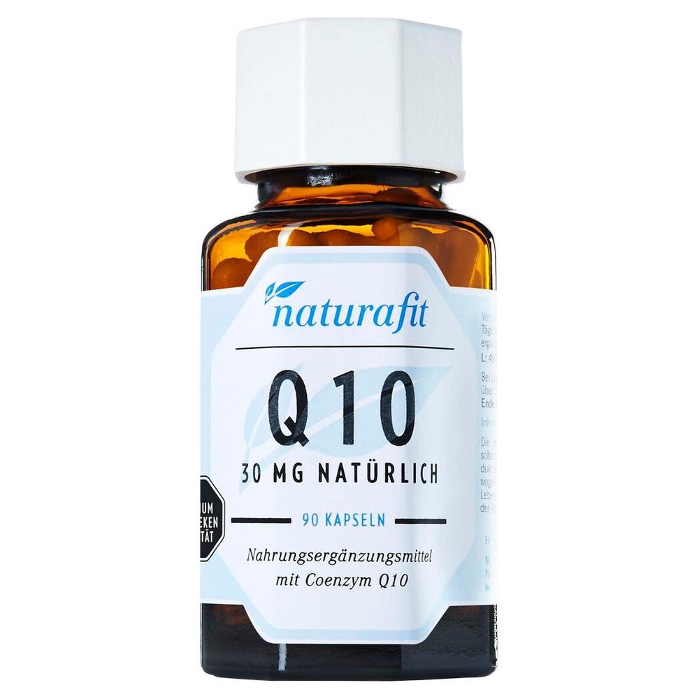 Naturafit Q10 30 mg Kapseln 90 St