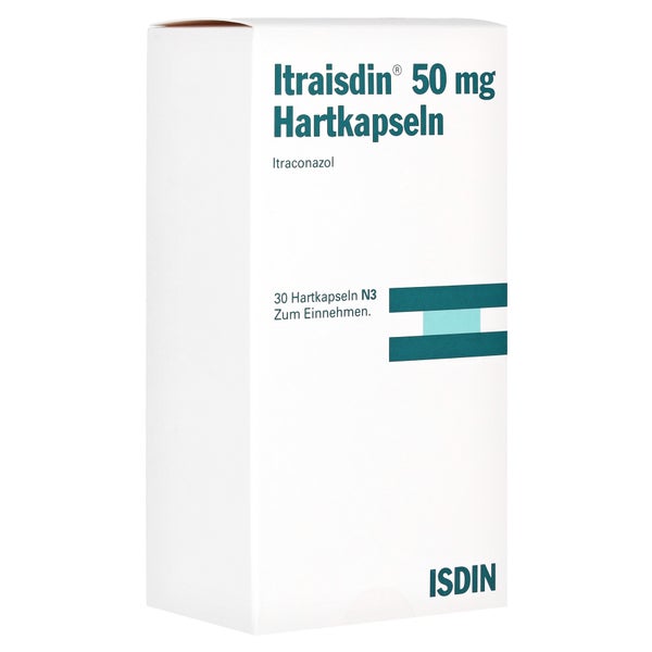 Itraisdin 50 mg Hartkapseln 30 St