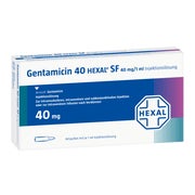 Gentamicin 40 Hexal SF Injektionslösung 5 St