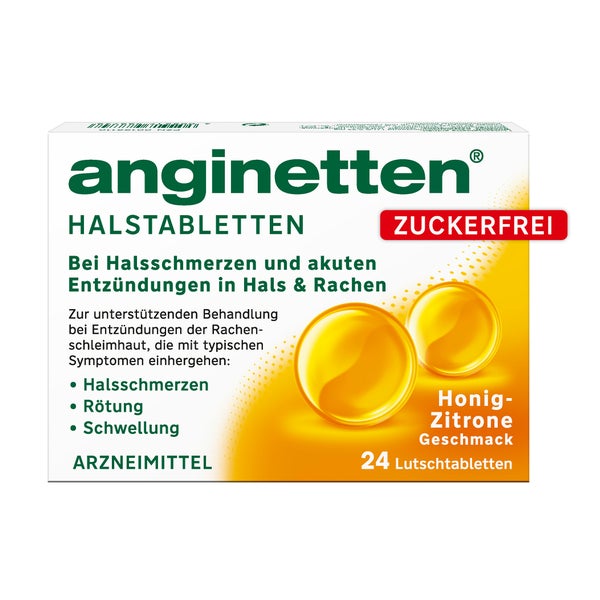 anginetten Halstabletten zuckerfrei 24 St