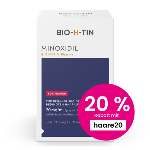 BIO-H-TIN Minoxidil 3X60 ml