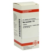 Produktabbildung: NUX Moschata D 6 Tabletten 80 St