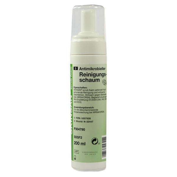 Skinsan Scrub foam antimikr.Waschlot.Fin 200 ml