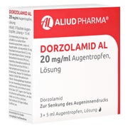Dorzolamid AL 20 mg/ml Augentropfen 3X5 ml