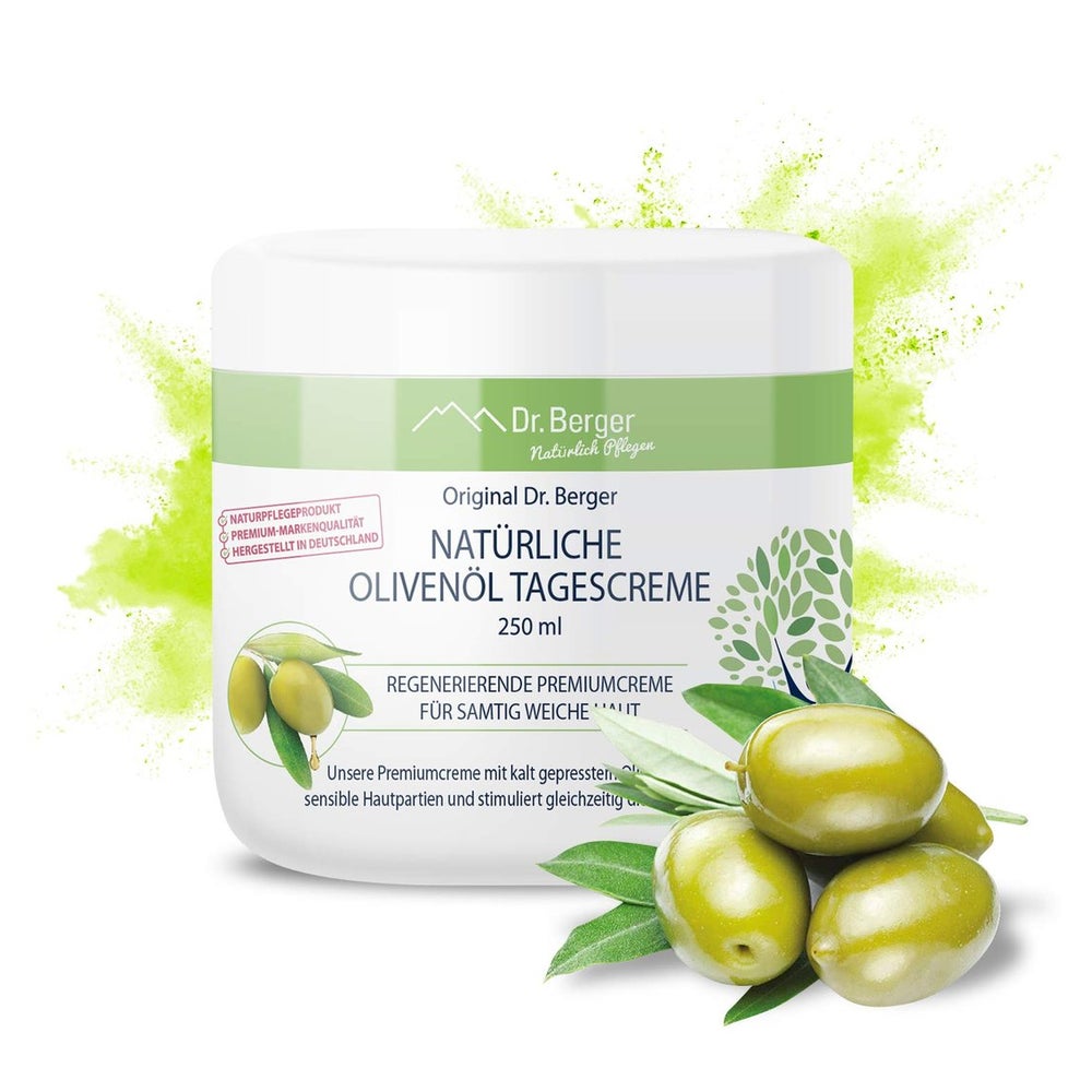Original Dr. Berger Natürliche Olivenöl Tagescreme 250 ml