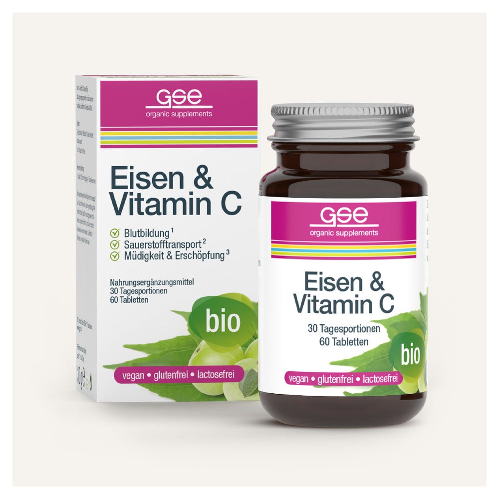 GSE Eisen & Vitamin C Complex (Bio) 60 St