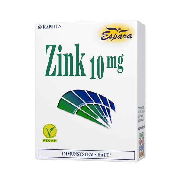 ZINK 10 mg Kapseln 60 St
