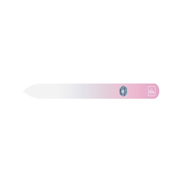 Erbe, Glasfeile 14 cm / Köcher Rosa 1 St